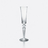 Mille Nuits Flutissimo Flute (sold in sets of 4 minimum) Baccarat, Champagne flute in Crystal Clear