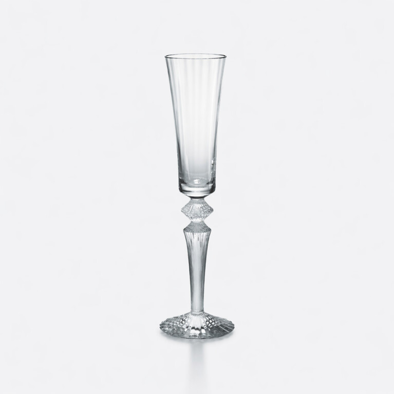 Mille Nuits Flutissimo Flute (sold in sets of 4 minimum) Baccarat, Champagne flute in Crystal Clear View 1