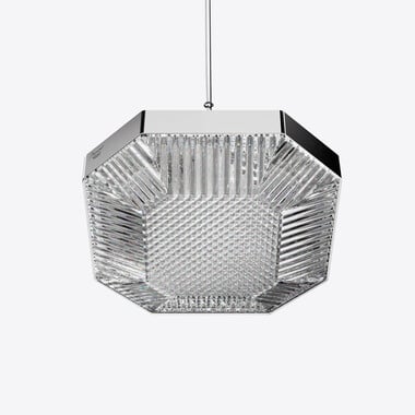 Octogone Ceiling Lamp (1L) Baccarat in Crystal Clear