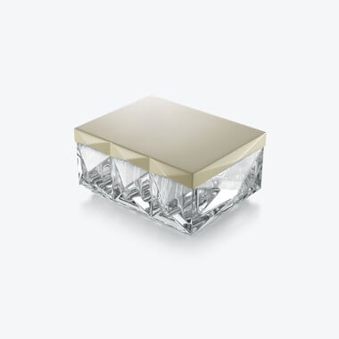 Louxor Box Baccarat in Lacquer Clear