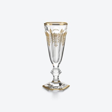 Harcourt Empire Flute Baccarat, Champagne flute in Crystal Gold