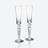 Mille Nuits Flutissimo Flutes Clear Baccarat