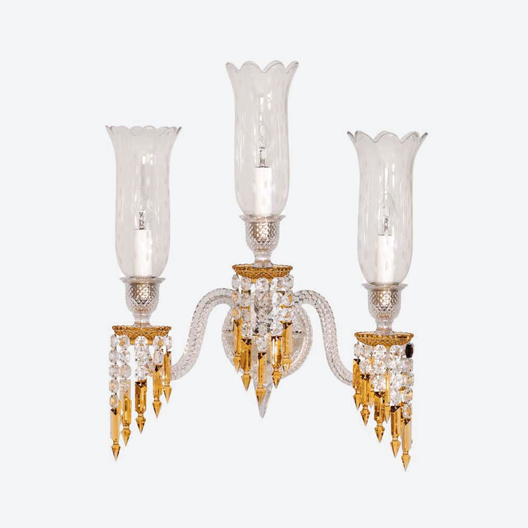Z&eacute;nith Charleston Wall Unit (3L) Baccarat in Crystal Yellow View 3