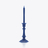 Harcourt Candlestick Candle Baccarat in Wax Blue