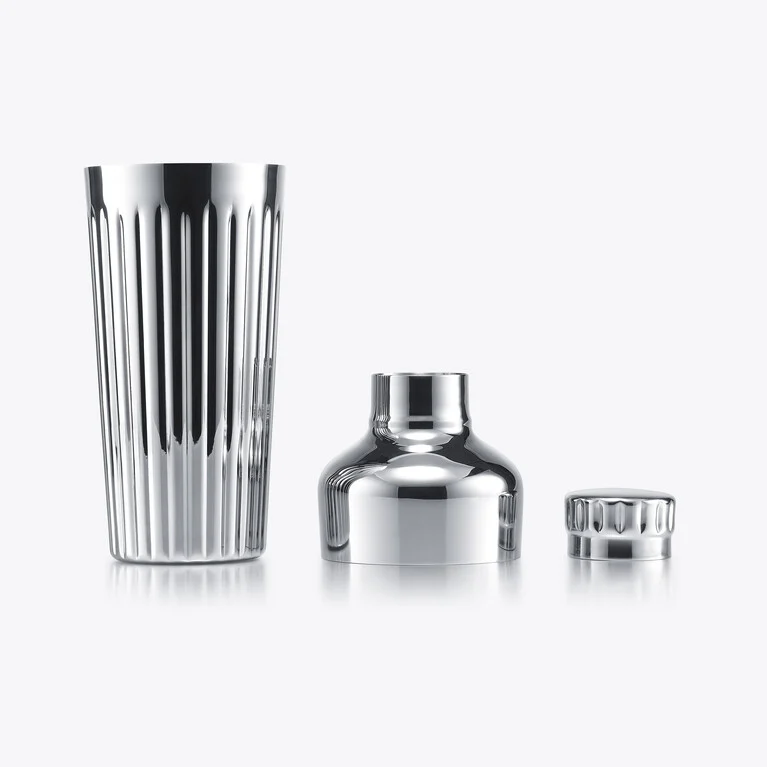 Harmonie Shaker Baccarat in Steel Silver View 3