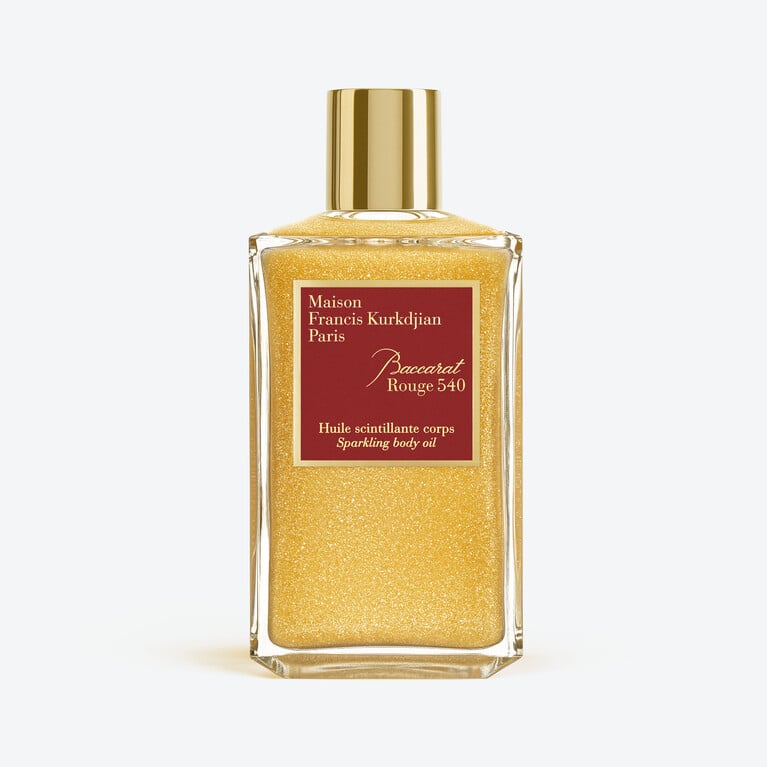 Baccarat Rouge 540 Sparkling Body Oil 200 mL (6.8 fl oz) Baccarat in Clear Glass View 3