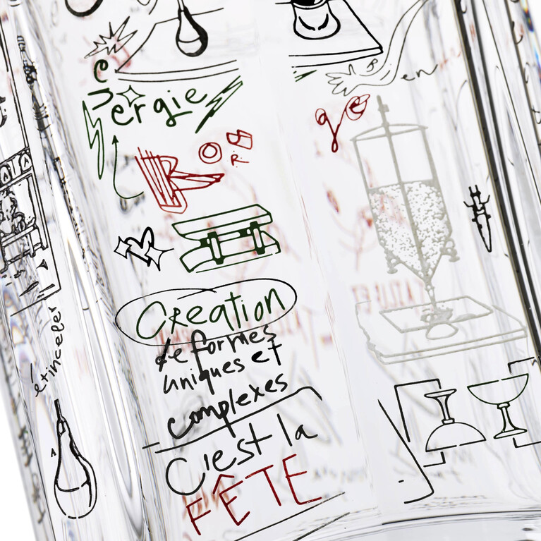 Harcourt Whisky-Dekanter- und Becherset Harry Nuriev Baccarat in Klarem Kristall