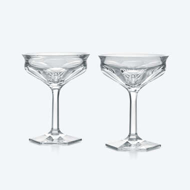 The Facets of Louis XIII - 2 Crystal Glasses, Food & Drinks