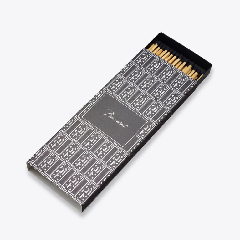 아르카디아 매치박스(Arcadia Matchbox) Baccarat, 블랙 우드로 만든