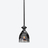 Harcourt Hic ! Ceiling Lamp Baccarat in Crystal Silver