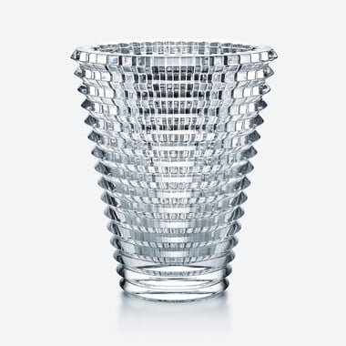 مزهرية آي مستديرة XL Baccarat من كريستال شفاف