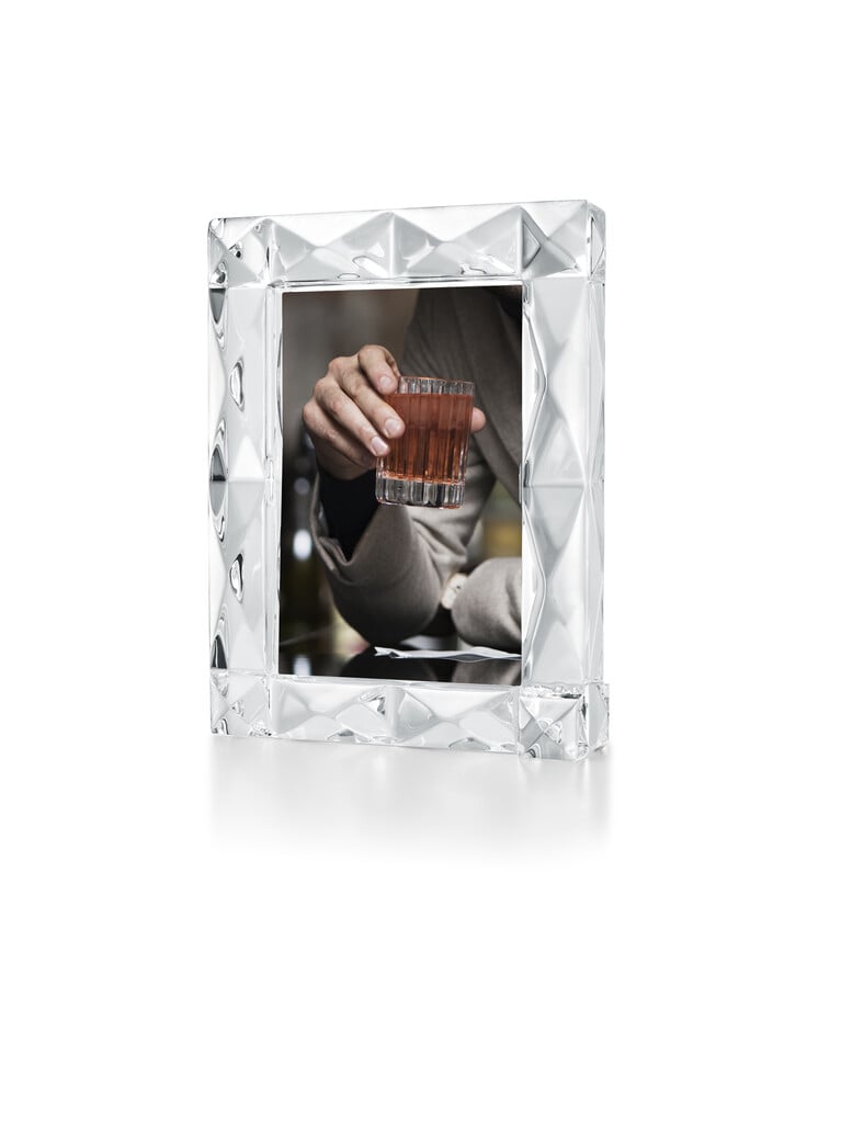 Louxor Photo Frame Baccarat in Clear Crystal