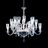 Mille Nuits Chandelier Hurricane Shades (18L) Baccarat in Crystal Clear