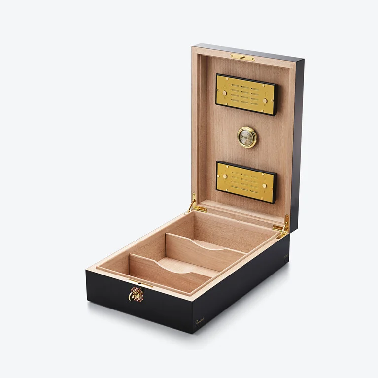 Pegasus Cigar Humidor Baccarat in Wood Multicolor View 2