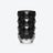 Louxor Round Vase M Baccarat in Crystal Black
