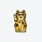 Cat Maneki Neko Figurine S Golden  Baccarat