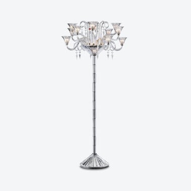 Mille Nuits Candelabra (12L) Baccarat, 클리어 크리스탈로 만든