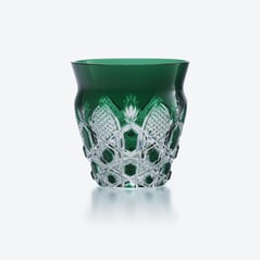 Select Tsar Becher Baccarat in Gr&uuml;nem Kristall