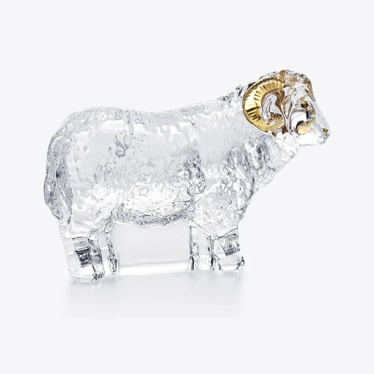 Zodiac Sheep 2027 Baccarat in Crystal Clear View 1