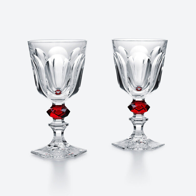 Harcourt Louis-Philippe Glass Baccarat, Wine glass in Crystal Clear View 2