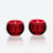Eye Votive Baccarat in Crystal Red