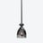 Harcourt Hic ! Ceiling Lamp Baccarat in Silver Crystal