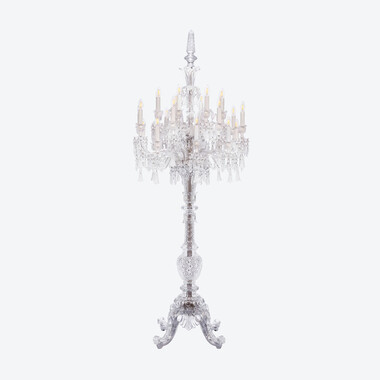 Tsarine Candelabra (24L) Baccarat in Clear Crystal