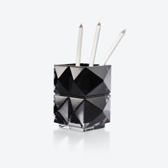 Select Louxor Pencil Holder Baccarat in Crystal Black
