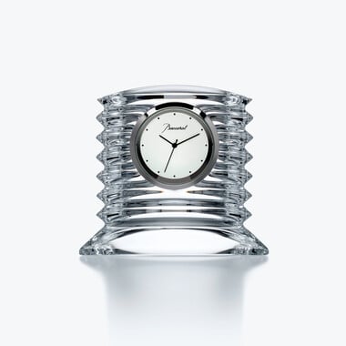 Lalande Clock Baccarat in Crystal Clear