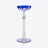 Tsar Champagne Coupe Baccarat, Champagne coupe in Crystal Blue