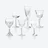Wine Therapy Glasses Set Baccarat, Wine glass in Crystal Clear