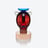 Sculpture Renard Faunacrystopolis Baccarat en Cristal Orange