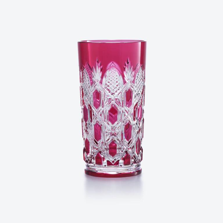 Tsar Highball Baccarat in Crystal Pink View 1