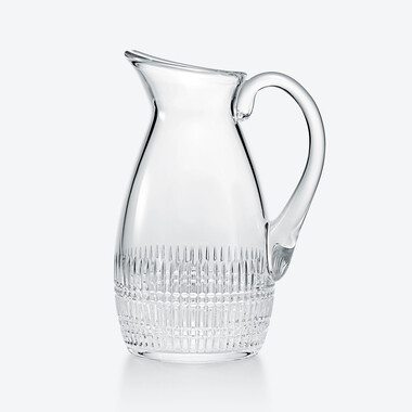 Martha Pitcher Baccarat in Clear Crystal