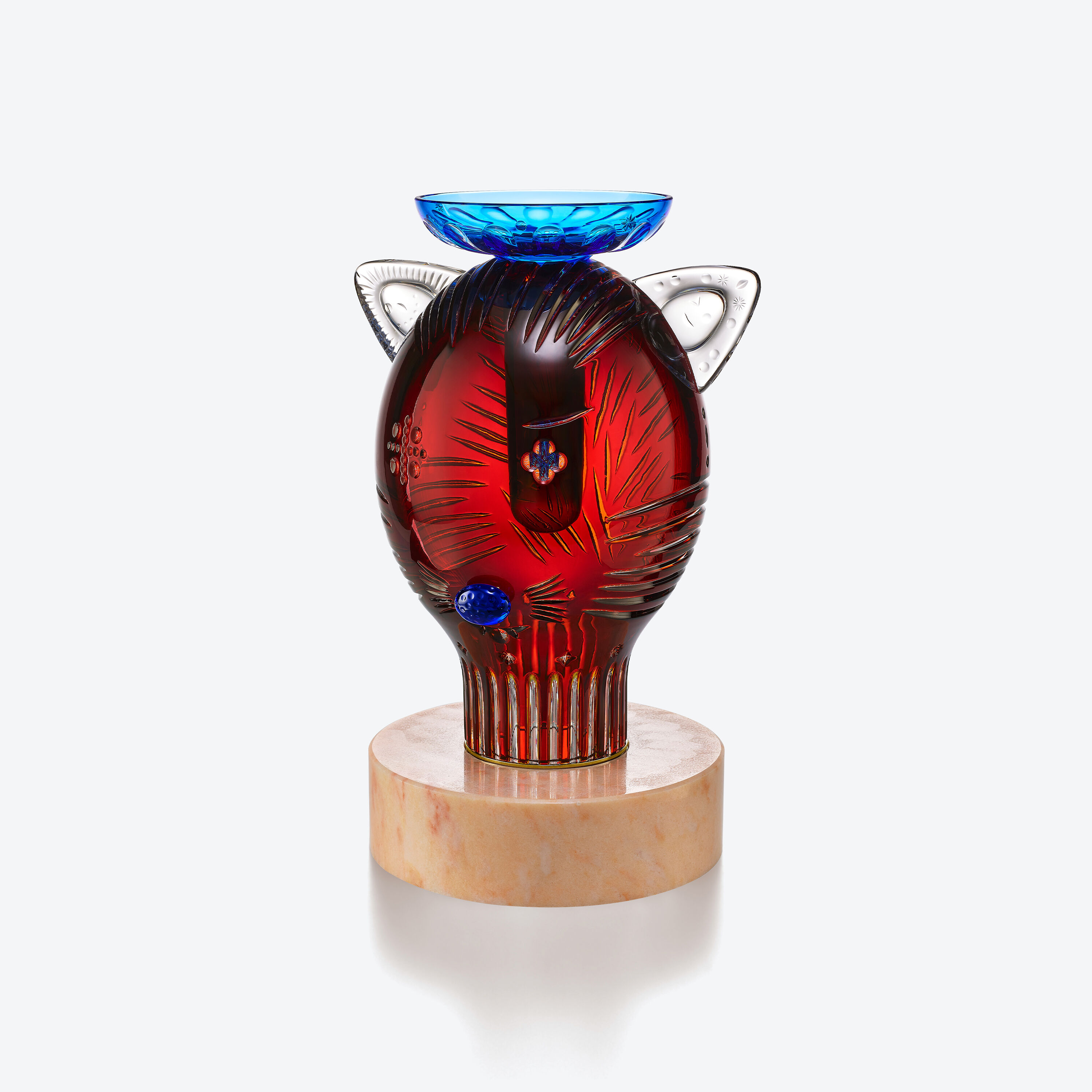 Faunacrystopolis Fox Sculpture | Baccarat Japan