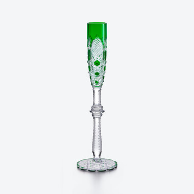 Tsar Vodka Glass Green Baccarat