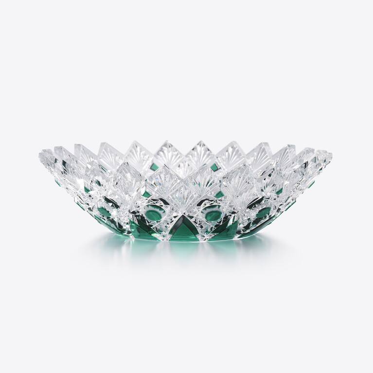 Haute Cristallerie Canop&eacute;e Bowl Baccarat in Crystal Clear View 1