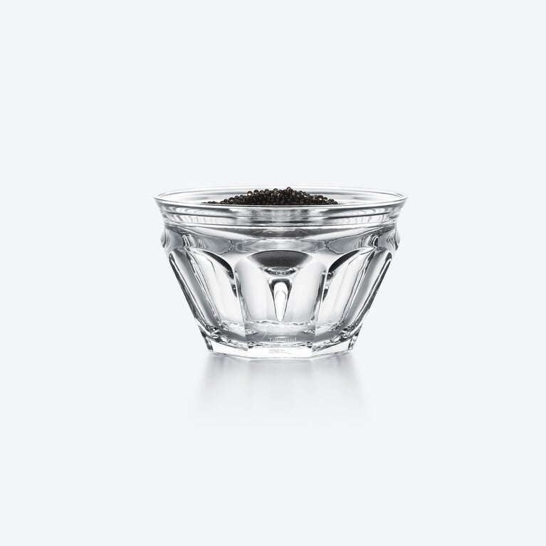 Talleyrand "Comme de l'Or Noir"  Caviar Bowl Baccarat in Crystal Clear