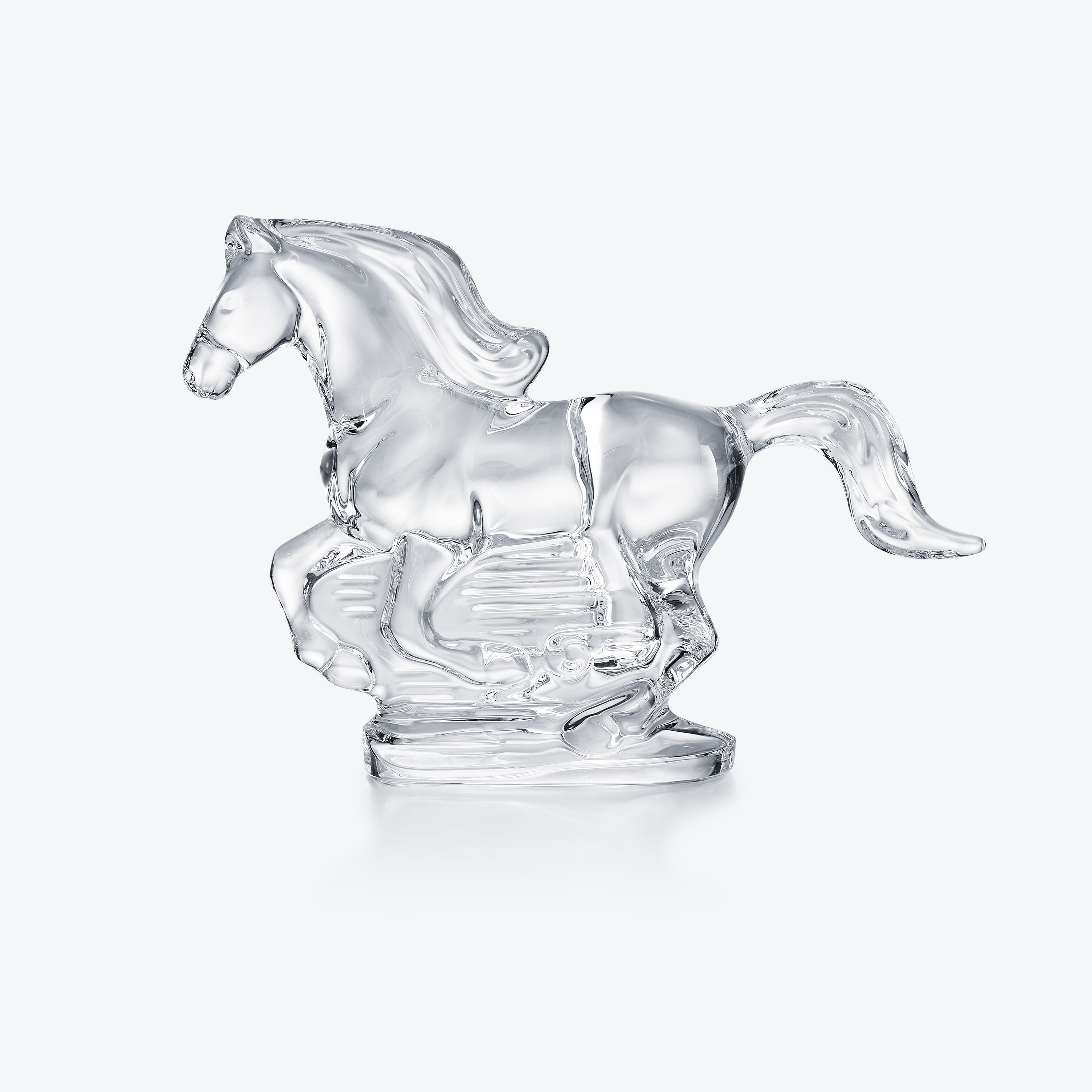 バカラ baccara 馬 オブジェ ガラス 置物 バカラ（Baccarat） クリスタルフィギュア ゾディアック 干支 馬 (午