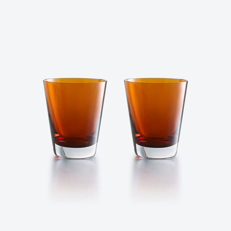Mosaïque Tumblers Orange Baccarat
