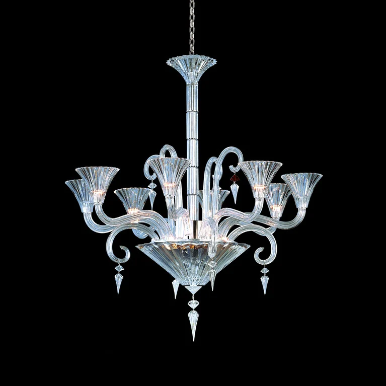 Mille Nuits Chandelier (8L) Baccarat in Crystal Clear View 1