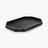 Bandeja Octogone L Baccarat en Cuero reciclado Black