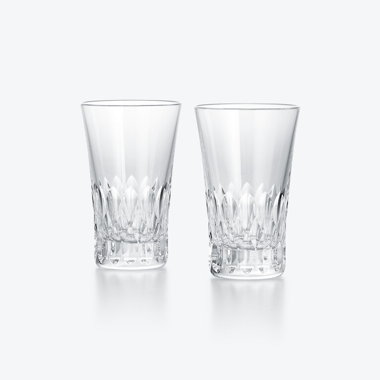 Glass Japan Dahlia Baccarat in Crystal Clear