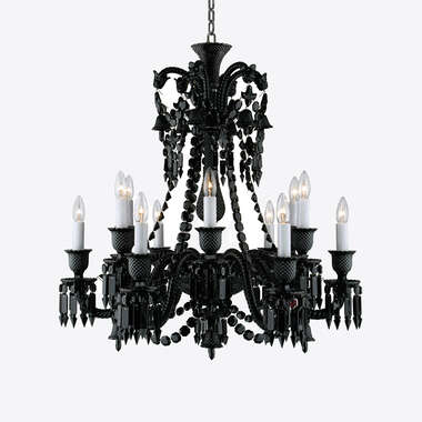 Zénith Black Chandelier View 1