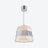 Tuile de Cristal Chandelier Frozen Silver S Baccarat in Crystal Silver