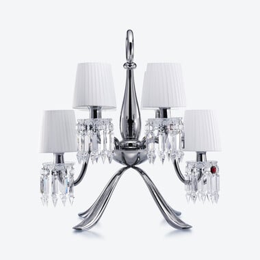 Z&eacute;nith Nomade Lamp (06L) Baccarat in Crystal Silver