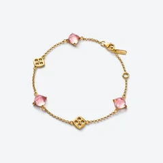 Select Mini M&eacute;dicis Armband Baccarat in Rosaem 18-Karat Gold-Plated