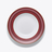 Arcadia Red Deep Plates Baccarat in Porcelain Red