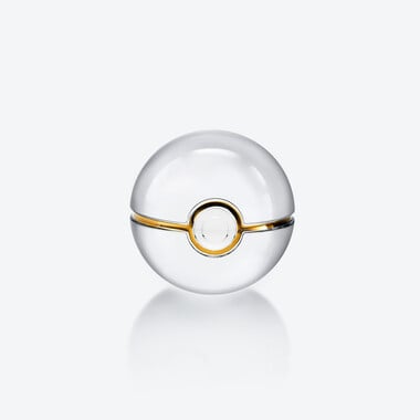 Pokémon Poké Ball Baccarat in Crystal Gold