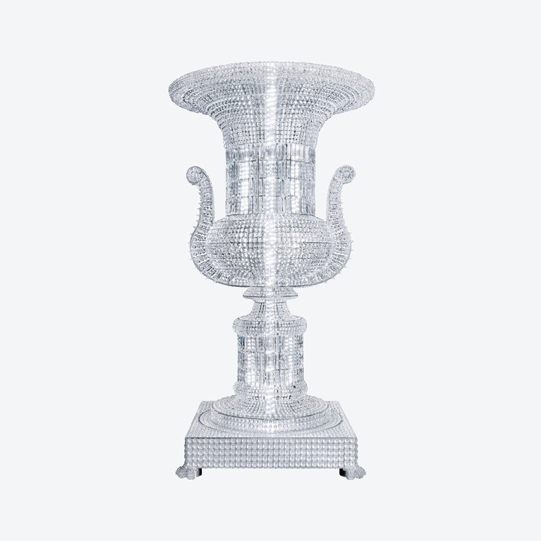M&eacute;dicis Vase XXL Baccarat in Clear Crystal